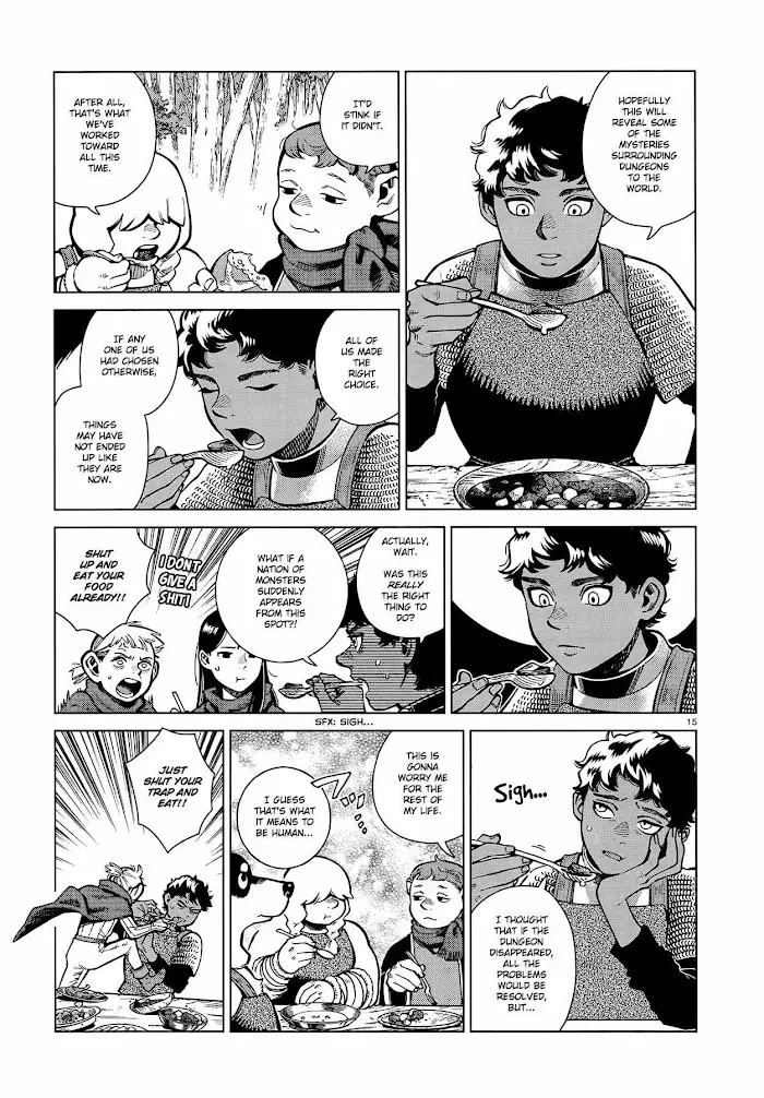 Delicious in Dungeon Chapter 96 image 15_optimized